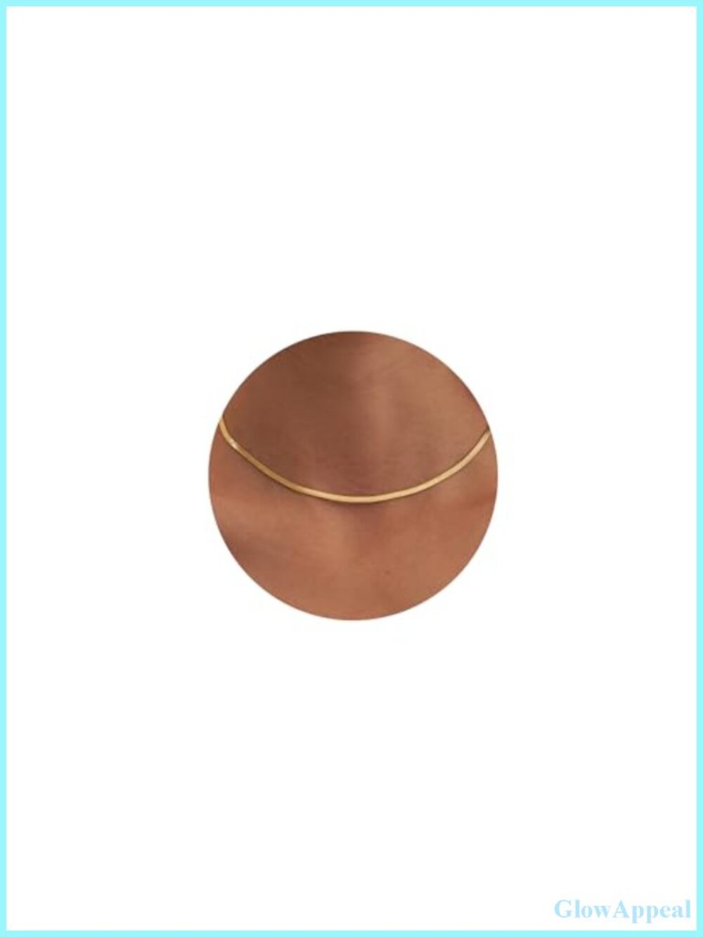 14k Gold Plated Layered Necklace Set Herringbone Chain Dainty Stackable